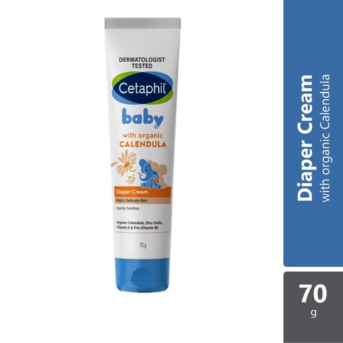 CETAPHIL Baby Windelcreme mit Bio Calendula 70g - enthält Vitamin B5 & E - Bild 1 von 9