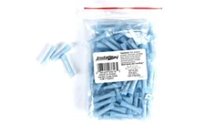 INSTALL BAY BNBC / BLUE Nylon Butt Connector 16-14 Gauge (Package of 100)