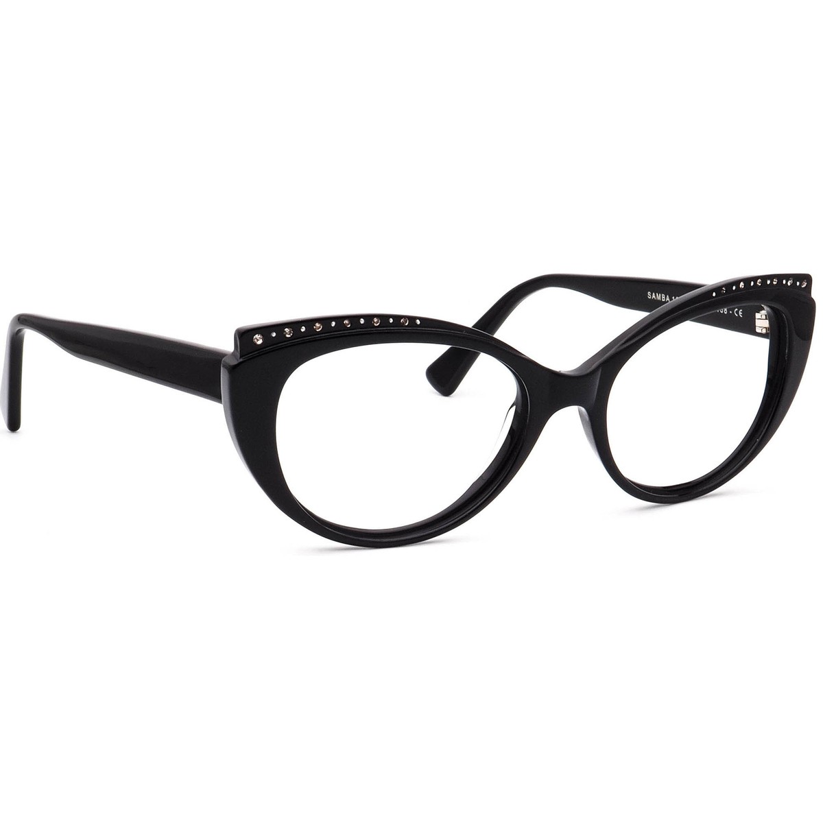 Jean Lafont Sunglasses Frame Only Samba 100S Black Crystals  display picture 1