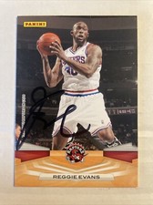 2009 Panini Reggie Evans Autographed Card Toronto Raptors #48 CB1626