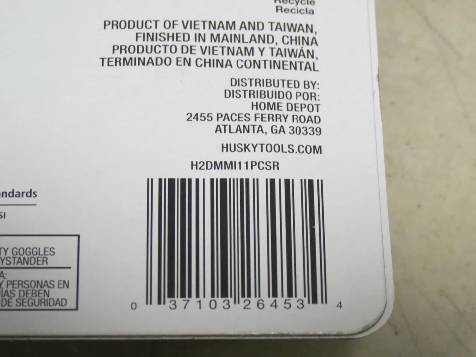 HUSKY 637 165 1/2" DEEP METRIC IMPACT SOCKET SET 11 PIECE - Image 4 of 4