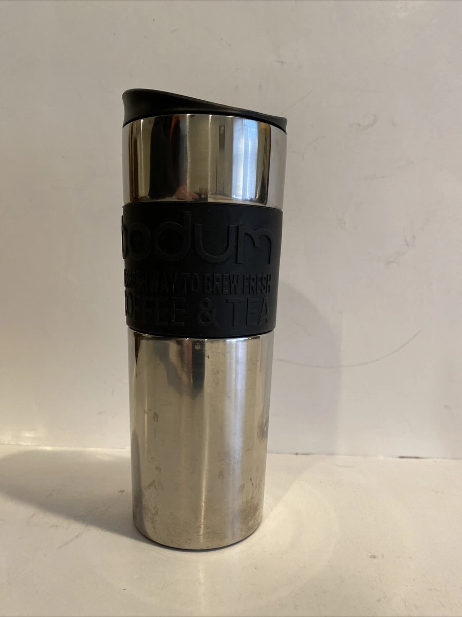 Bodum Travel French Press Stainless Steel Coffee Insulated Mug