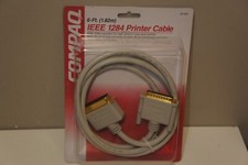COMPAQ-IEEE 1284 Printer Cable 16 Ft MALE 25-PIN TO MALE 36-PIN CENTRONICS