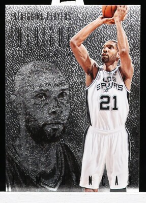 2013-14 Panini Intrigue Tim Duncan Intriguing Players #119 Spurs