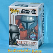 Star Wars: The Mandalorian - The Mandalorian with Jetpack Pop! Vinyl (RS) #408