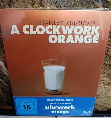 FACTORY SEALED NEW A Clockwork Orange Blu-Ray Steelbook Region Free Rare