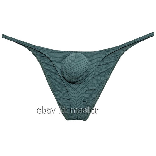 Herren Spandex freche Slips bequeme Unterwäsche mit Puckerrücken und Buttlift - Bild 15 von 43