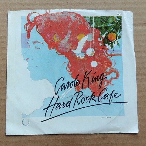 CAROLE KING Hard Rock Cafe NO RECORD!!! PICTURE SLEEVE ONLY!!! 45 7"