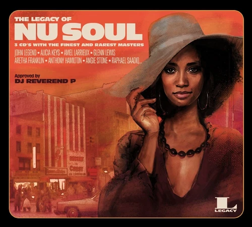 THE LEGACY OF NU SOUL - ARETHA FRANKLIN, TRINA BROUSSARD, ALICIA KEYS 3 CD NEUF 