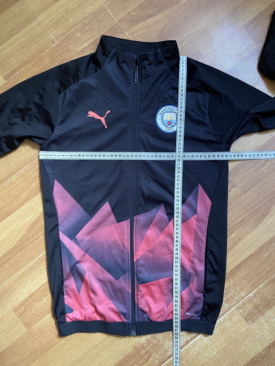 2019 2020 MANCHESTER CITY STADIUM FOOTBALL SOCCER TRACK JACKET sz