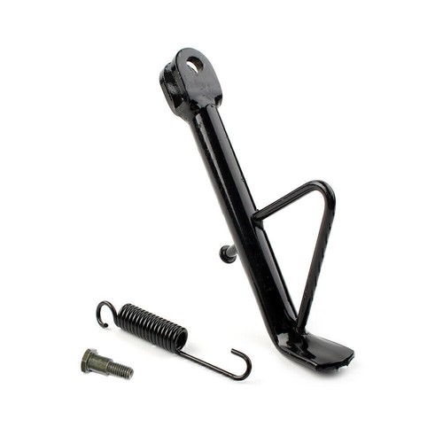 Black 16CM Universal Motorcycle Scooter E-Bike Kickstand Foot Side Stand Support - Picture 2 of 9