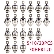5/10/20 PCS 70HFR120 High Power Rectifier Metal Stud Type Rectifier Diode 70A-US