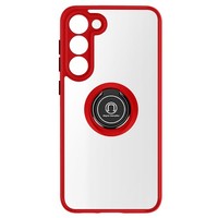 Hybrid HandyhüLle Mit Ring-Halterung Galaxy S23 Plus – Rot