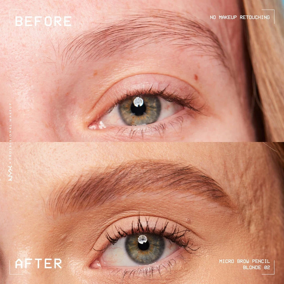 NYX Micro Brow Pencil - Blonde - Image 3 of 4