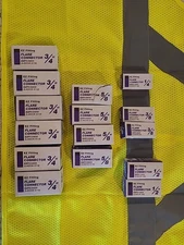 🚨 HVAC/R Smart Lock EZ Fitting Flare Connector Lot 15 pc 3/4 5/8 1/2 3/8 1/4