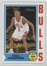 2001-02 Topps Heritage Jamal Crawford #105 11ng