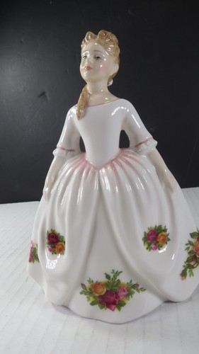 Figurine Royal Doulton Old Country Roses HN 3482 Lady Peggy Davis 1992 - Photo 2/7