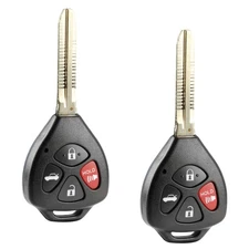 2 For 2007 2008 2009 2010 Toyota Camry Car Remote Keyless Entry Key Fob