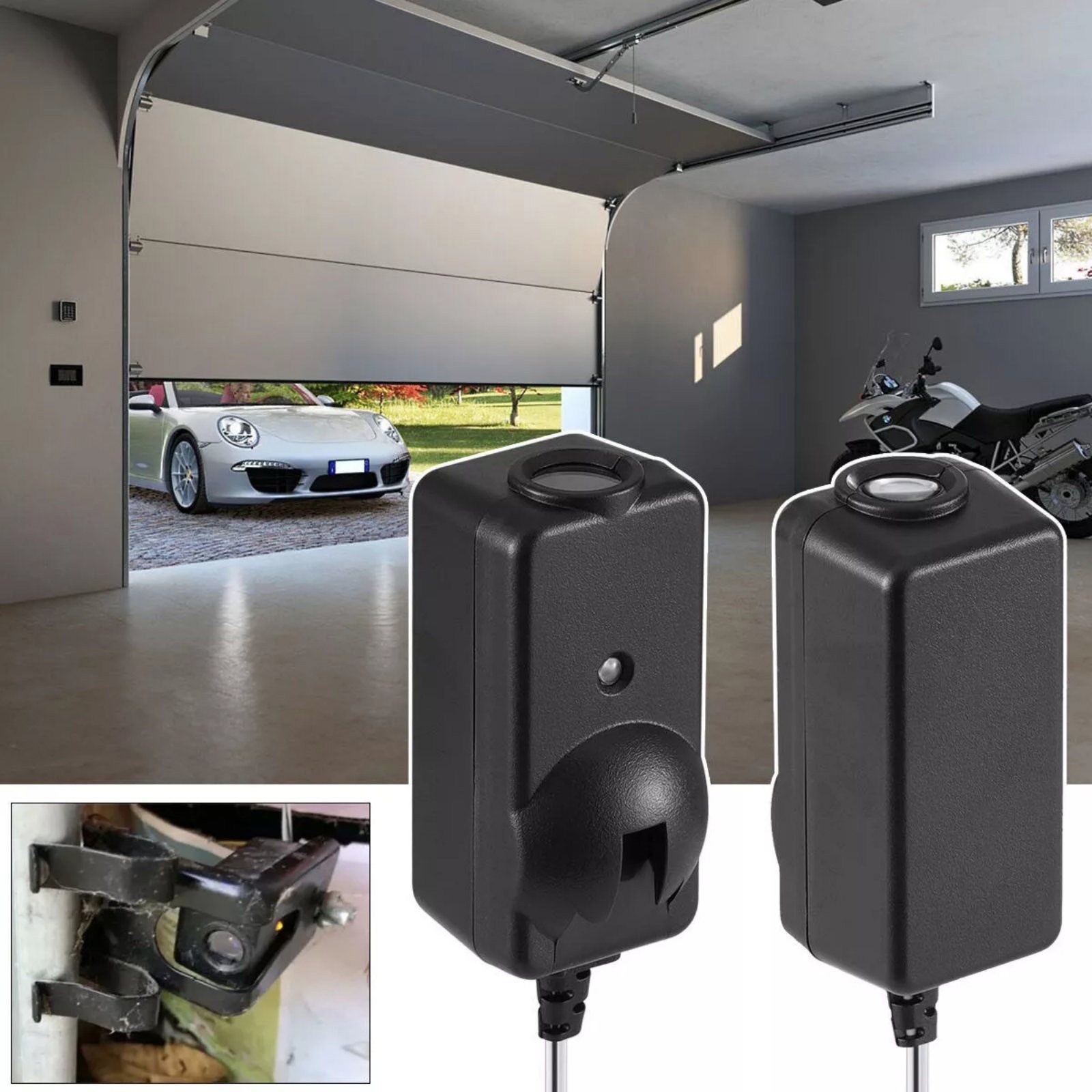 012381050345 Safety Sensor Kit For Craftsman/Chamberlain/Liftmaster Garage Door