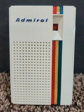 ADMIRAL AM TRANSISTOR RADIO SOLID STATE PORTABLE RADIO NOT TESTED MODEL PR293