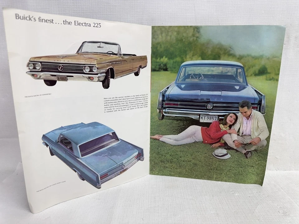 Buick Electra Wildcat 1963 LeSabre Estate Wagon folleto de ventas original 26 páginas Foto 4 de 4