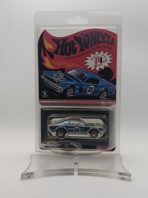 Hot Wheels RLC | 2008  68 Mustang Boss Hoss | Spectraflame Blue | 1:64 #02504