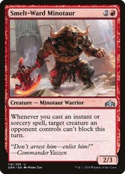 Smelt-Ward Minotaur 116/259 Guilds of Ravnica