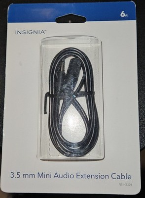 6ft Aux Cord Adapter By Insignia