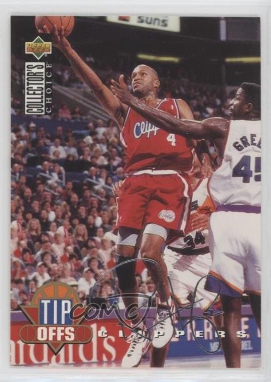 1994 Upper Deck Collector's Choice Tip Offs Silver Foil Signature Ron Harper 3c7