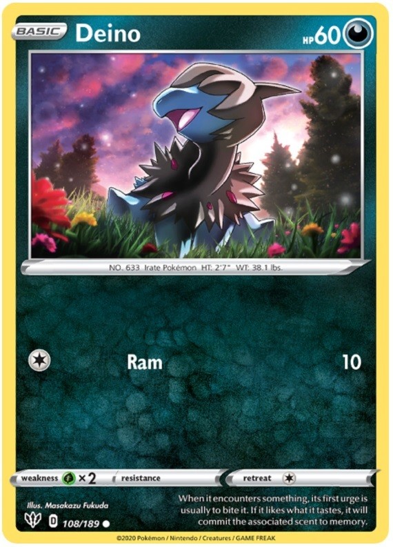 Deino - 108/189 - Common - Near Mint