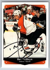 1999-2000 Upper Deck Victory In Person Auto #221 Dan McGillis Flyers