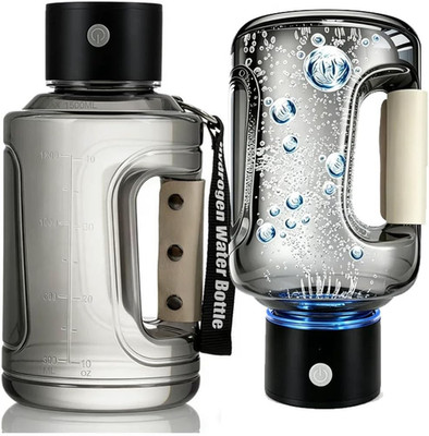 Hydrogen Water Bottle 50Oz/1.5L, SPE/PEM Hydrogen Water Generator, Portable Rech