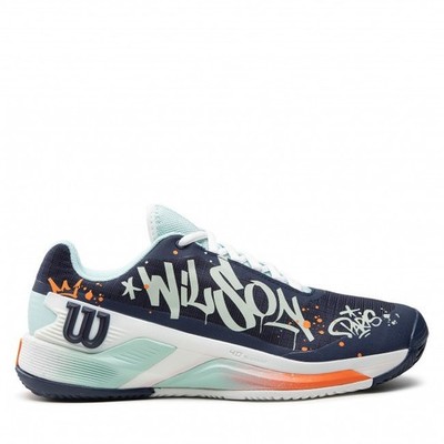 Wilson Mens Rush Pro 4.0 Paris Hope Clay Tennis Shoes - Size 11 US