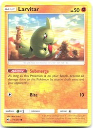 Larvitar 114/214 Lost Thunder Common