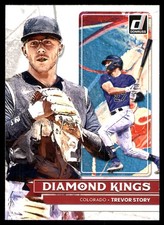 Trevor Story 2022 Donruss #29 Rockies MLB READ FREE SHIPPING AutographDen