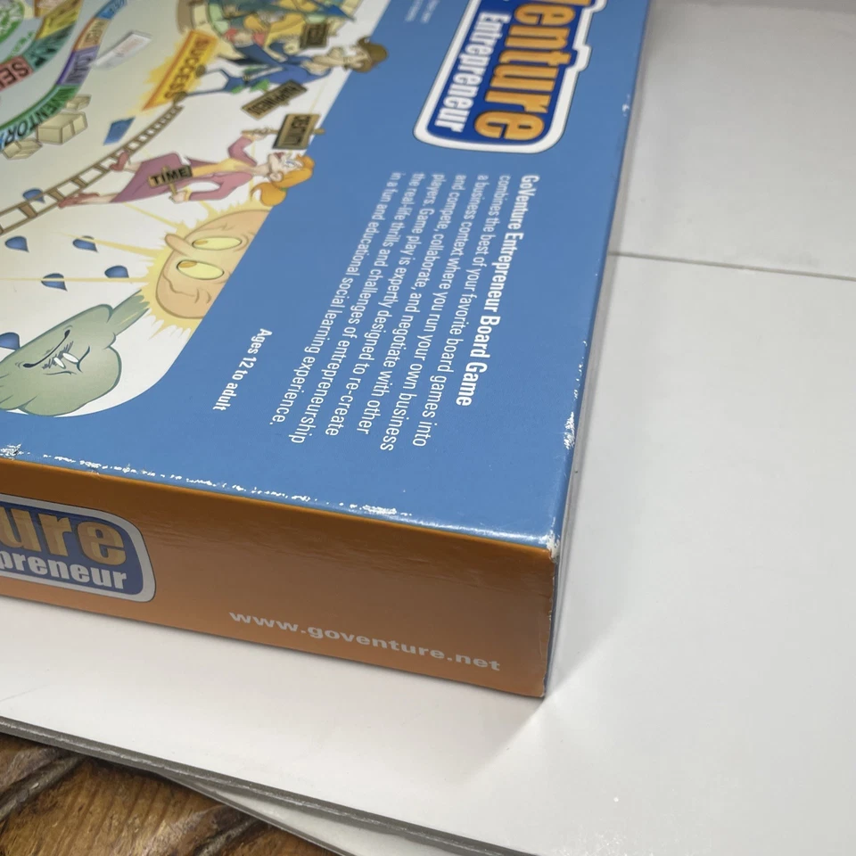 GoVenture Entrepreneur Board Game - Very Rare - Financial Literacy Business Game - Image 4 of 4