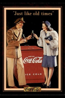 1994 Collect-A-Card Coca-Cola Collection Series 3 - Returning home, Elvgren #227