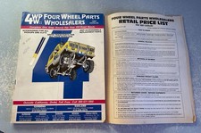 Vintage 1987  4 Wheeler Wholesalers Parts Catalog And Price List