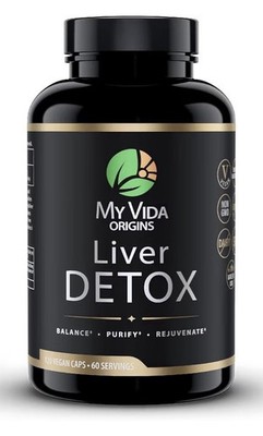 My Vida Origins Liver Detox Balance Purify Rejuvenate 120 Capsules