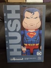 Medicom Toy Be@rbrick Batman Hush SUPERMAN 400% & 100% Bearbrick Set US Seller