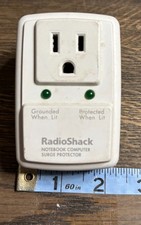 RadioShack 61-2225 Notebook Computer Surge Protector AC Phone Line Protection