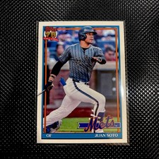 Juan Soto 1991 35th Anniversary 2026 Topps Series 1 Baseball Card #T91-82 Mets