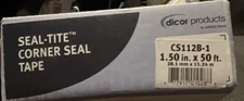 Dicor CS112B-1 Seal-Tite Corner Seal Tape  1.5 x 50'