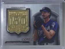 2019 Topps Update 150th Anniversary Manufactured Medallion Randy Johnson HOF 1z6