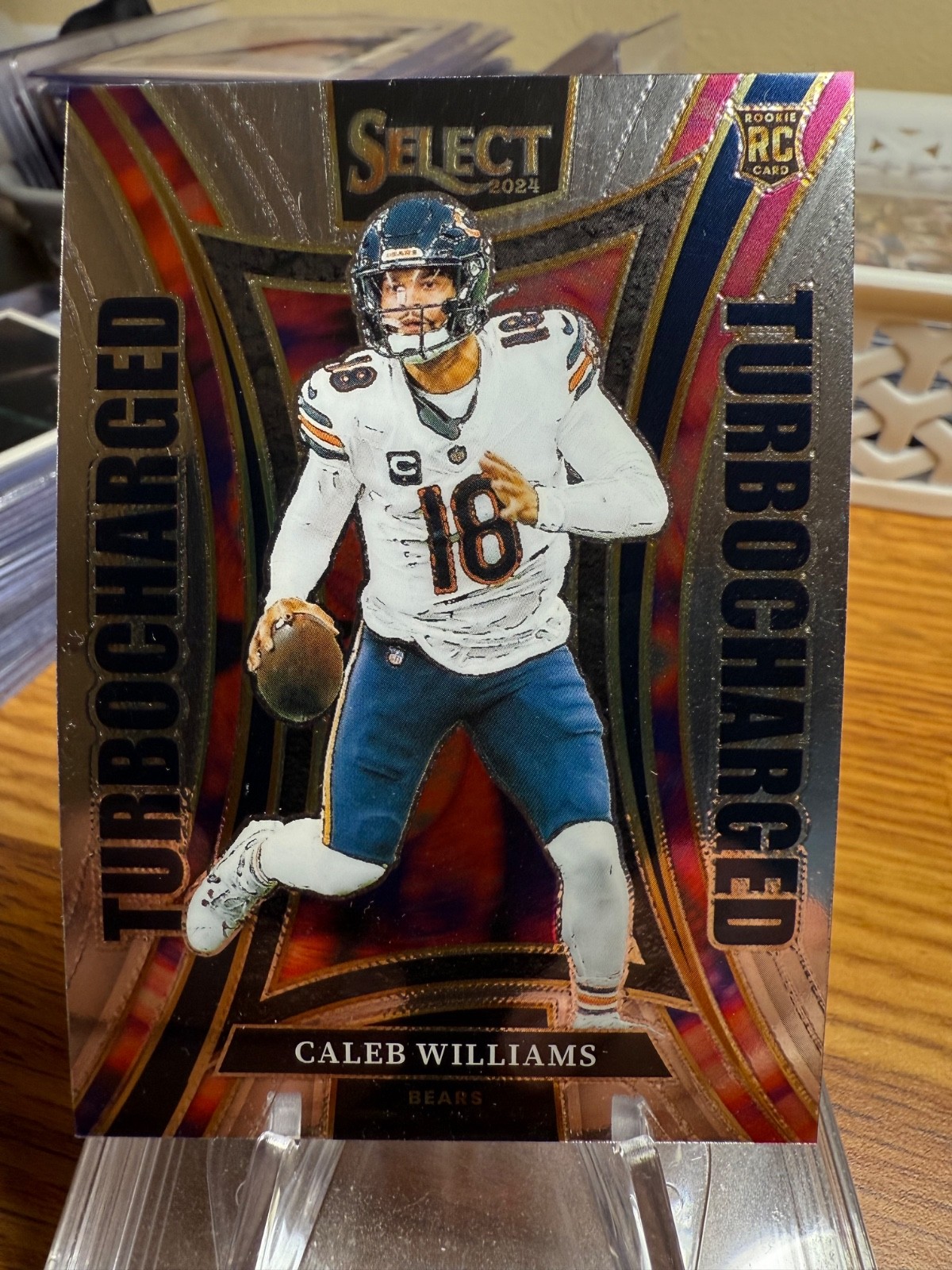 2024 Panini Select - Turbocharged Caleb Williams #11 (RC) RY