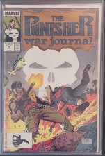 PUNISHER WAR JOURNAL #4 VOL1 MARVEL COMICS MARCH 1989