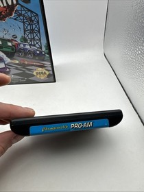 Championship Pro-Am (Sega Genesis, 1992) Authentic CIB W/Manual Tested Working