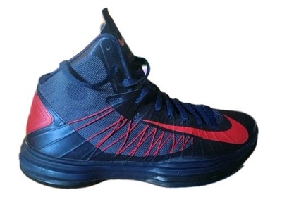  Nike Hyperdunk 2012 size 11.5 Obsidian Blue And Red. Great Condition.