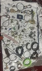 Vintage & Costume Jewelry Lot 100+ Pcs Rings Bracelets Earrings AS IS NO RETURNS