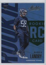 2018 Panini Absolute Rookie Spectrum Green 9/25 Harold Landry #149 3g6